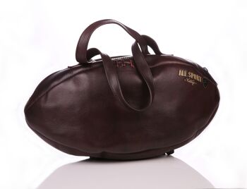 Sac à main Rugby En Cuir Vintage personnalisable