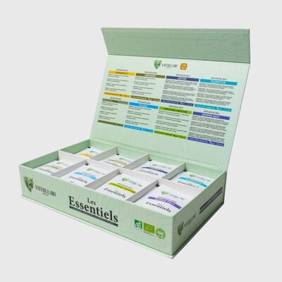 Organic Herbal Tea Box (x64 infusettes) Nature&Bio By DGC Essentials