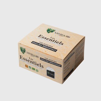 Organic Breakfast Black Tea - Box of 50 infusettes Nature&Bio By DGC