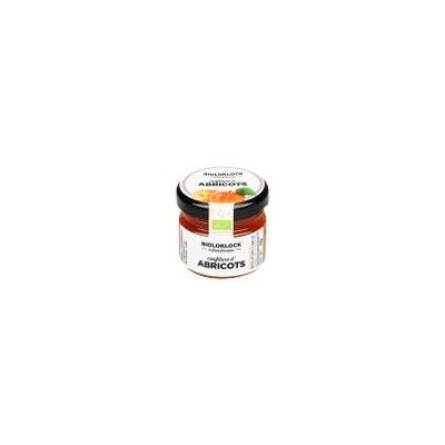 Confiture d'Abricots Bio 60% fruits 30g - Colis de 36 pots