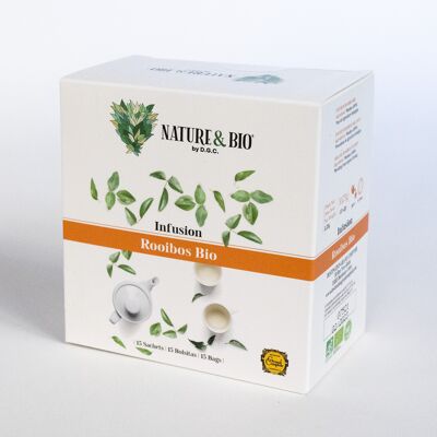 INFX15 Infuso di Rooibos biologico (15x2,25g) Nature&Bio di DGC