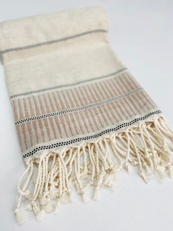 Serviette de hammam "Izmir" - beige 1