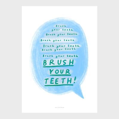 A5 Brush your teeth