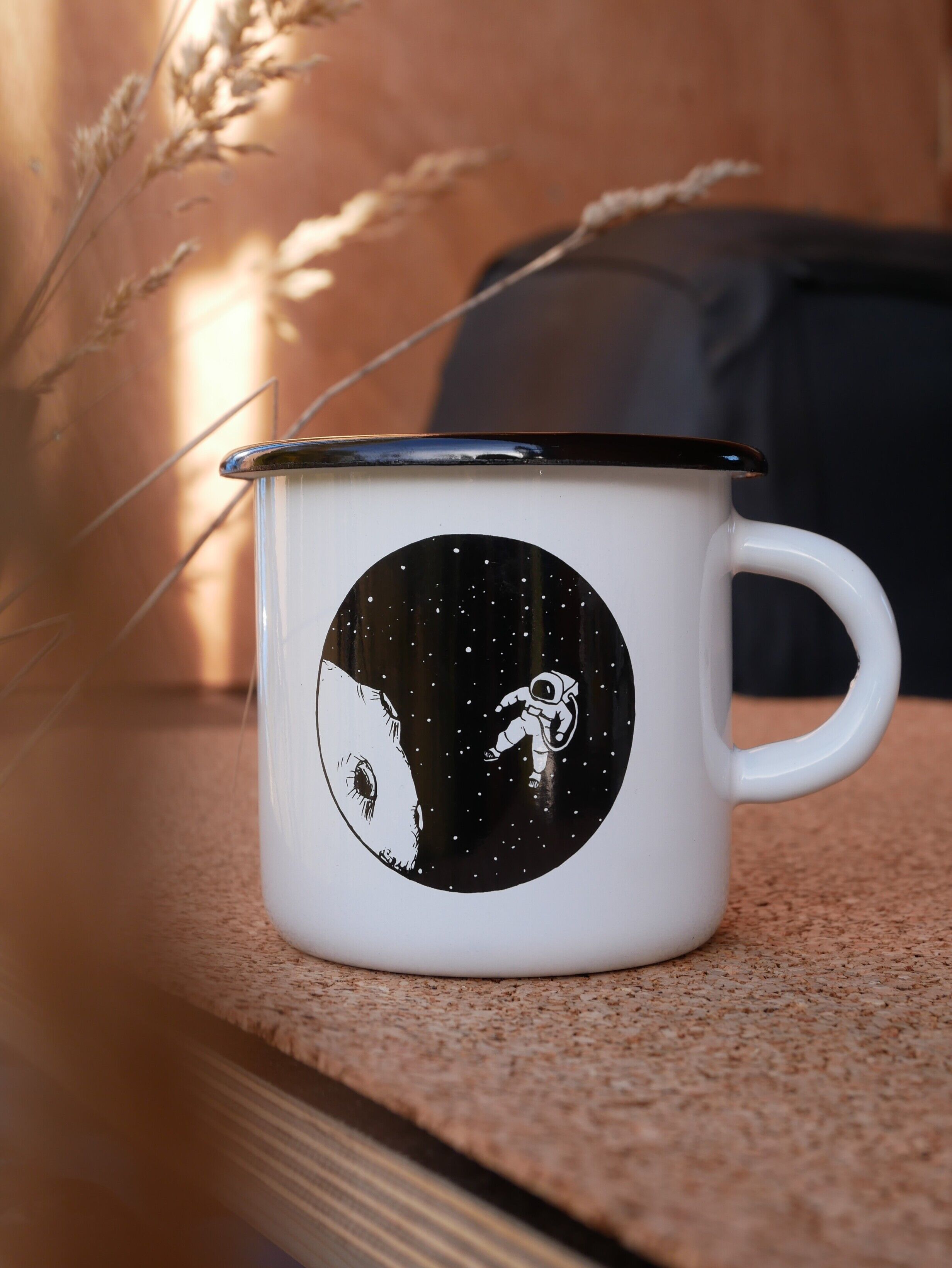 Enamel Mug Astronaut - discontinued mug model