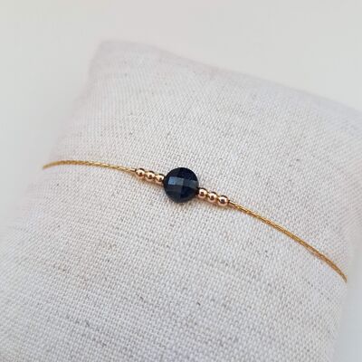 Bracciale con tormalina nera