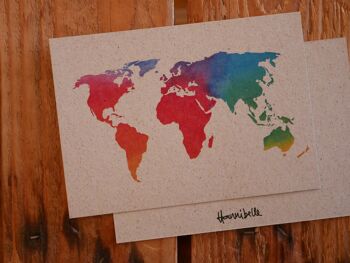 Carte postale globe-trotter 2