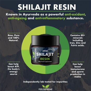 Altaï Shilajit Résine | 50g | 80+ oligo-éléments 4