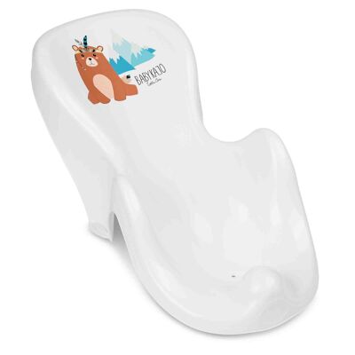 Bath seat with anti-slip (TÜV tested) white