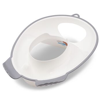 Revêtement de toilette avec antidérapant (testé TÜV) gris 10