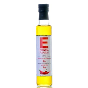 Huile aromatisée à l'huile d'olive extra vierge avec piment épicé 1