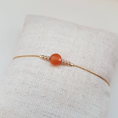 Carnelian bracelet f