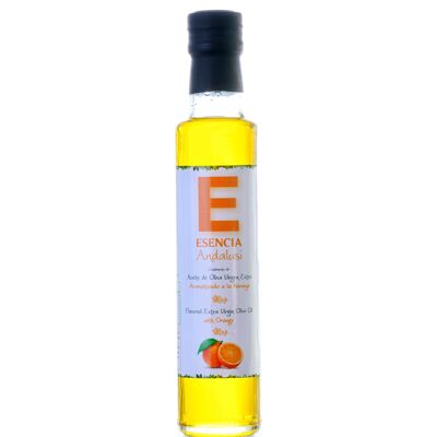 Oil Flavored with Extra Virgin Olive Oil with Orange