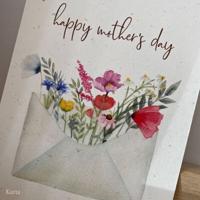 Blooming Mother's Day card