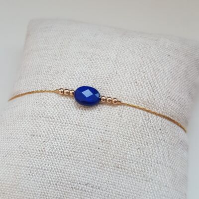 Lapis Lazuli oval bracelet