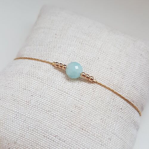 Bracelet Amazonite ronde