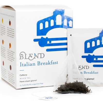 Desayuno italiano - Caja de 15 pirámides