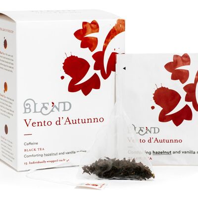 Vento d'Autunno (Nocciola e Vaniglia) - Scatola da 15 piramidi