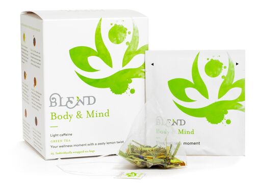 Body & Mind (Lemongrass & Green Tea) - 15 Pyramid Box