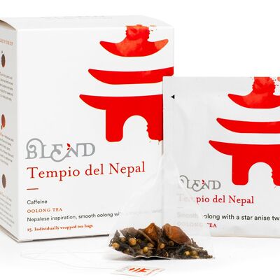 Tempio Nepal (Oolong & Anice Stellato) - Scatola da 15 Piramidi