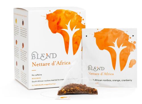 Nettare d'Africa (Rooibos, Orange) - 15 Pyramid Box