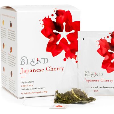 Japanese Cherry (Green tea & Cherry) - 15 Pyramid Box