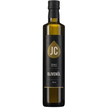 Huile d'olive JC - Flacon 500ml - Huile d'olive extra vierge BIO de qualité premium - Grèce, Kalamata (AOP) 1