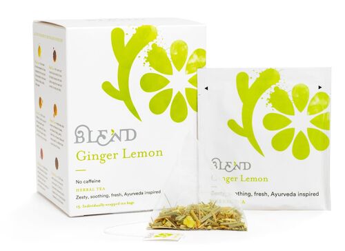 Ginger Lemon - 15 Pyramid Box