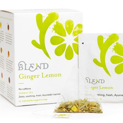 Ginger Lemon - Scatola da 15 piramidi