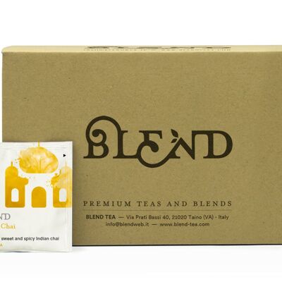 Chai indio - Caja de 100 pirámides.