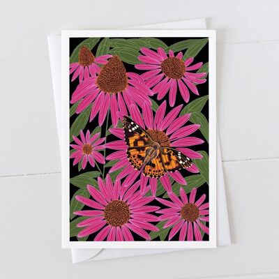 Carte Papillon Belle Dame