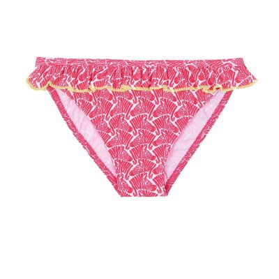 Pink Zebra swim briefs