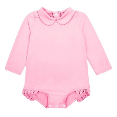 Pink Claudine bodysuit