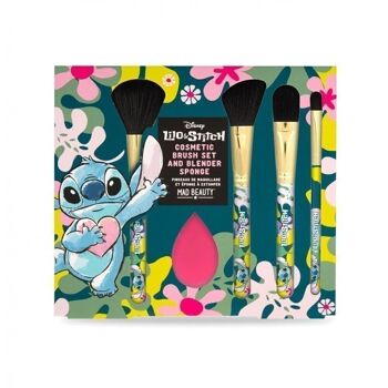 Mad Beauty Disney Lilo & Stitch Ensemble de pinceaux cosmétiques 4