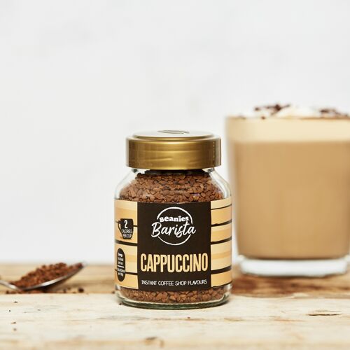 Beanies Barista 50g - Cappuccino Flavoured Instant Coffee