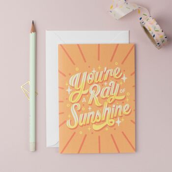 Carte de voeux Ray of Sunshine 2