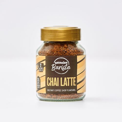 Beanies Barista 50g - Chai Latte Flavoured Instant Coffee