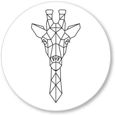 geometrische Giraffe 15cm