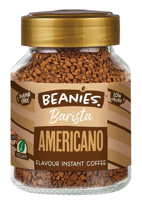 Beanies Barista 50g - Americano Flavoured Instant Coffee