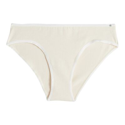 Culotte taille basse coton Bio - Naturel