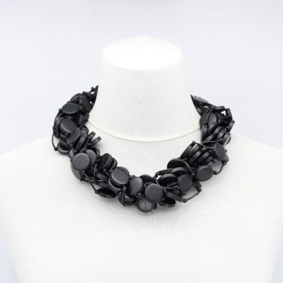 Collier Coin - Petit - Noir