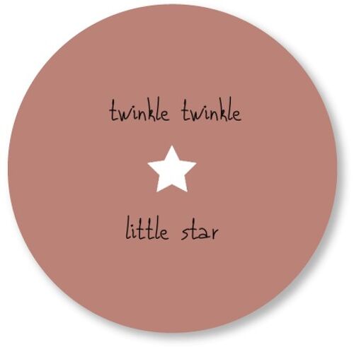 Twinkle Twinkle old pink 15cm