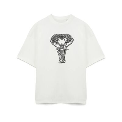 Mendhi Elephant T-Shirt
