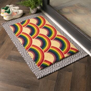 Tapis de couche inférieure géométrique 2