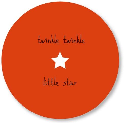 Twinkle Twinkle rust 25cm