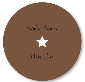 Twinkle Twinkle marron 15cm