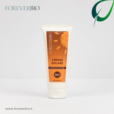 Crema solare abbronzante 200ml; Made in Italy