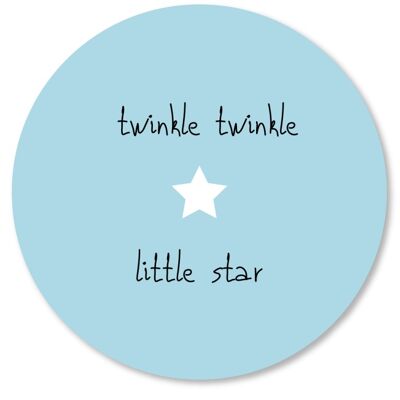 Twinkle Twinkle azul bebé 15cm