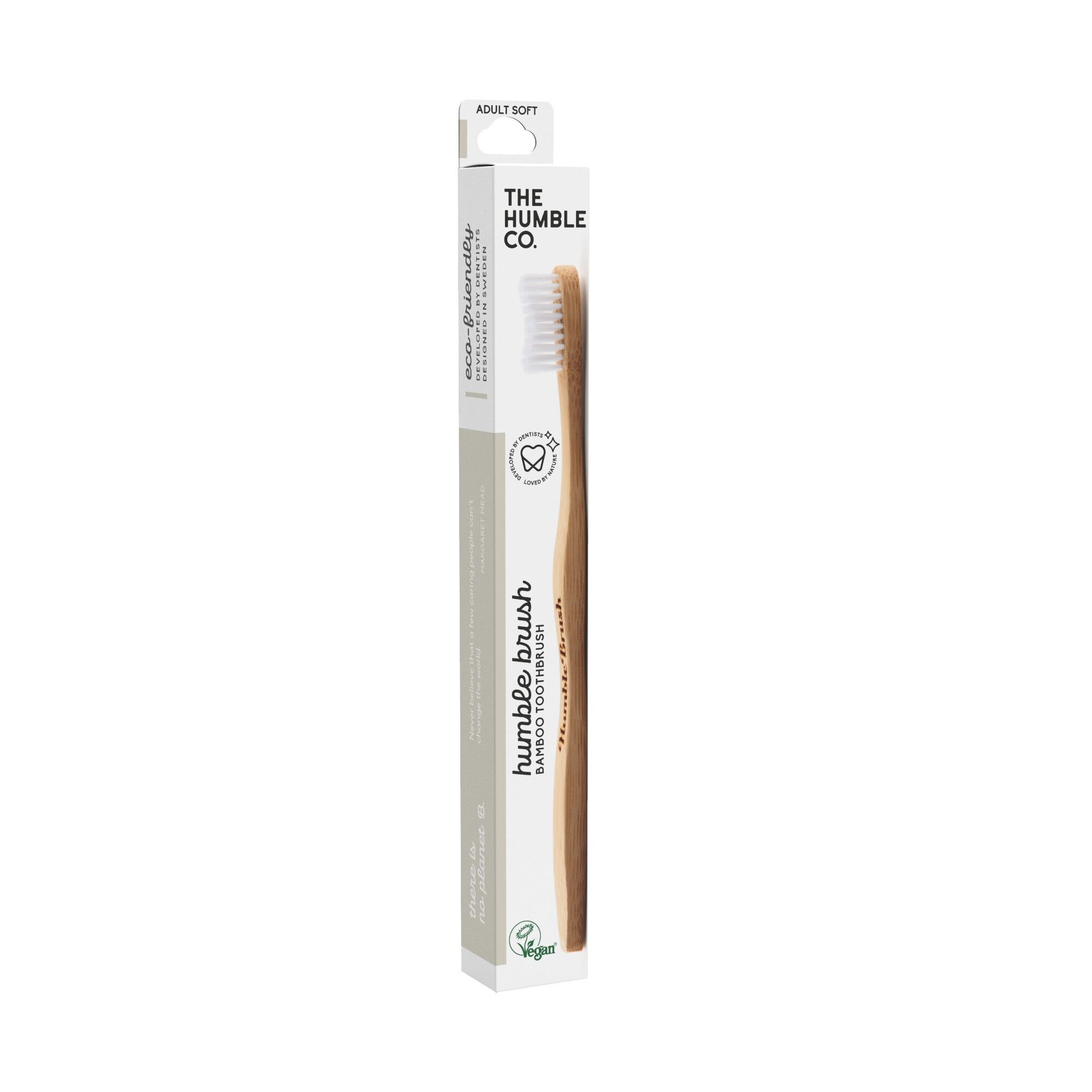 Humble Brush Bamboo-soft Bianco