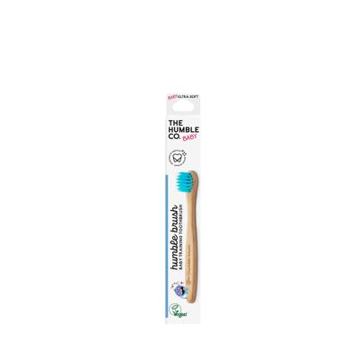 Baby Humble Brosse Bambou - bleu