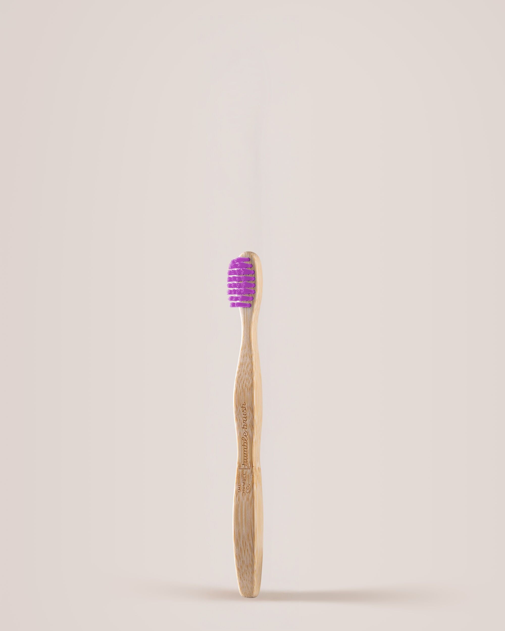 Kids Humble Brush Bamboo - purple